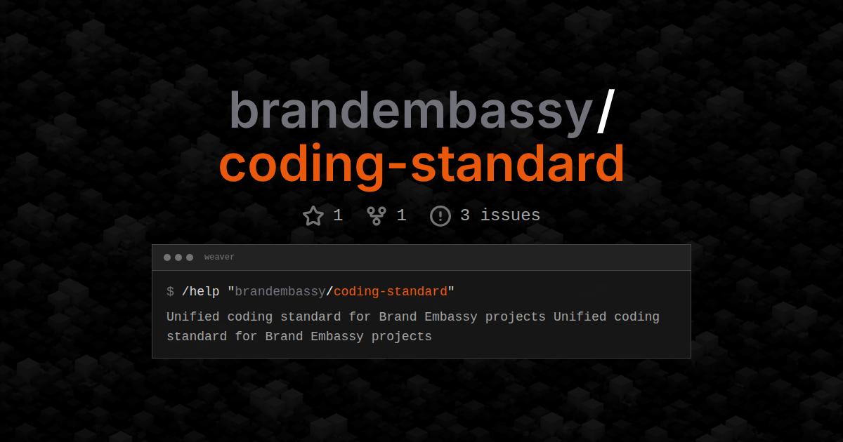 brandembassy/coding-standard
