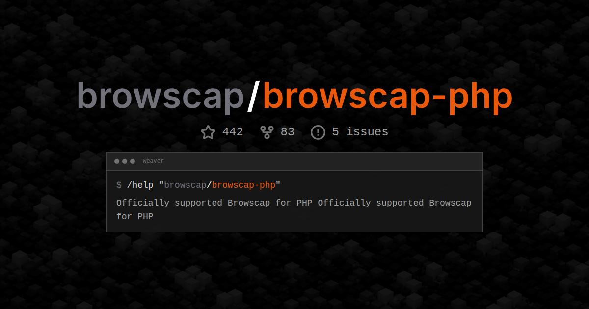 browscap/browscap-php
