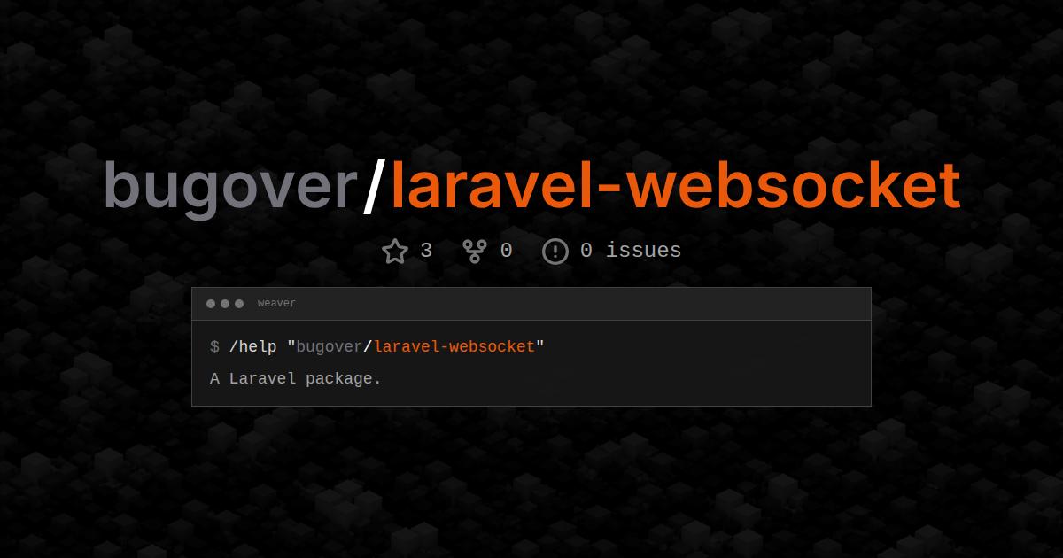 bugover/laravel-websocket