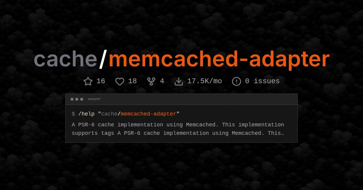 cache/memcached-adapter