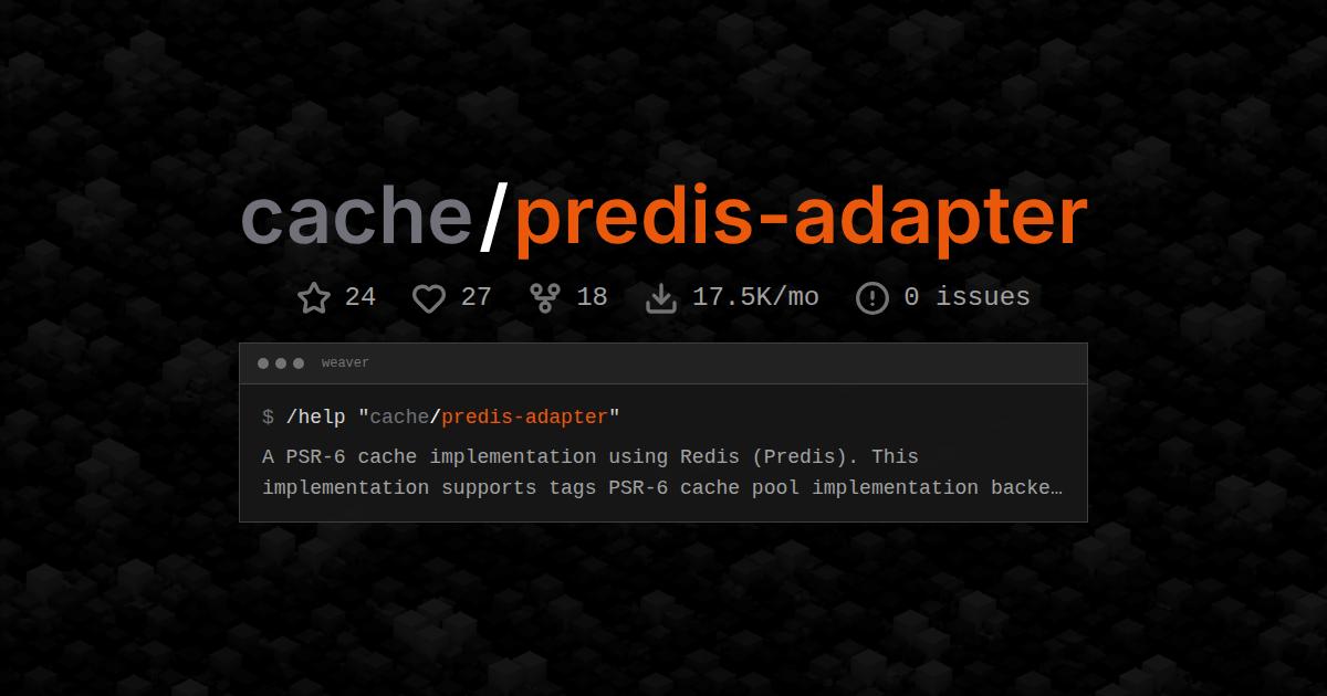cache/predis-adapter