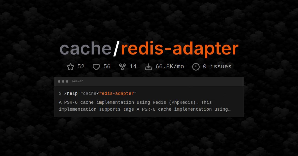 cache/redis-adapter