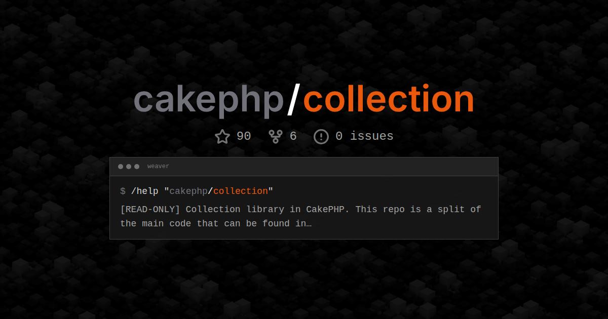 cakephp/collection