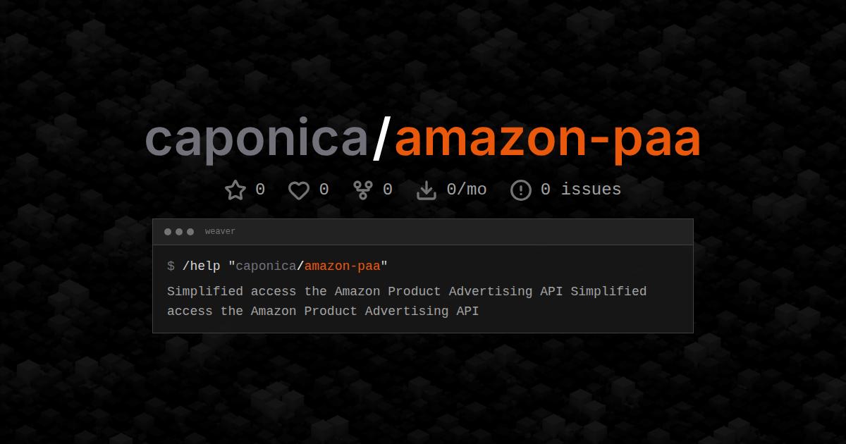 caponica/amazon-paa
