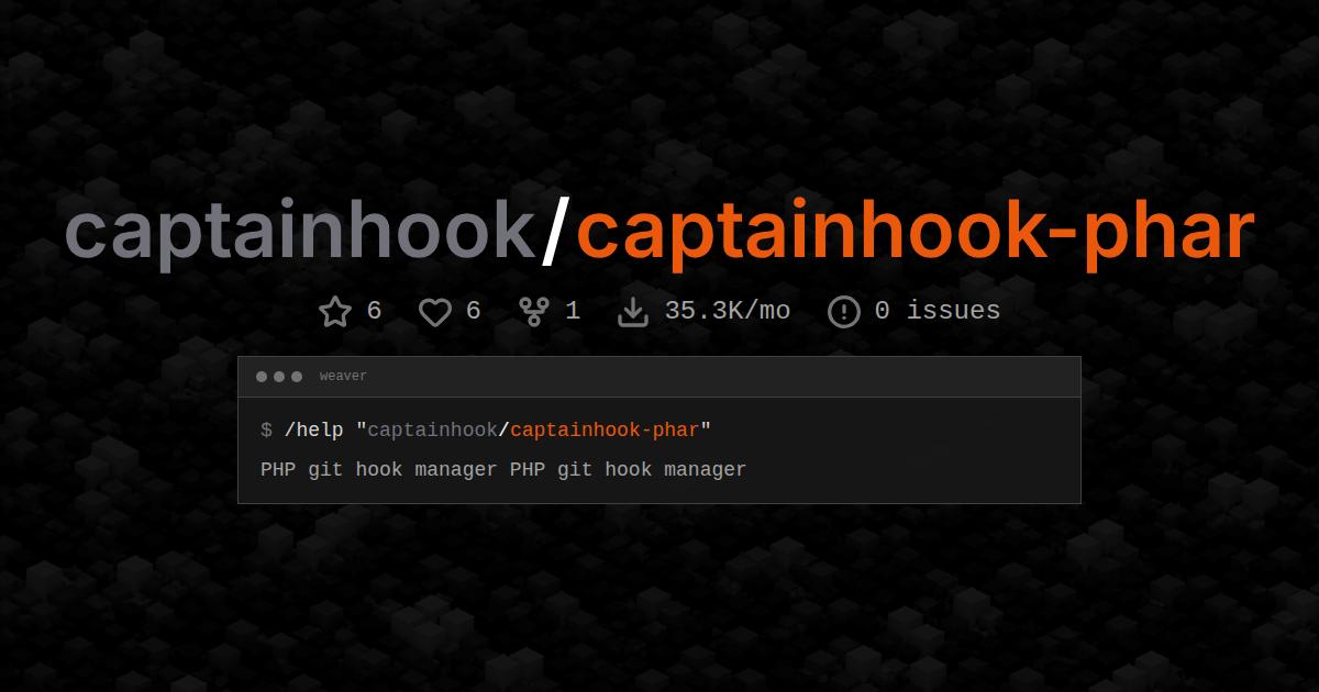 captainhook/captainhook-phar