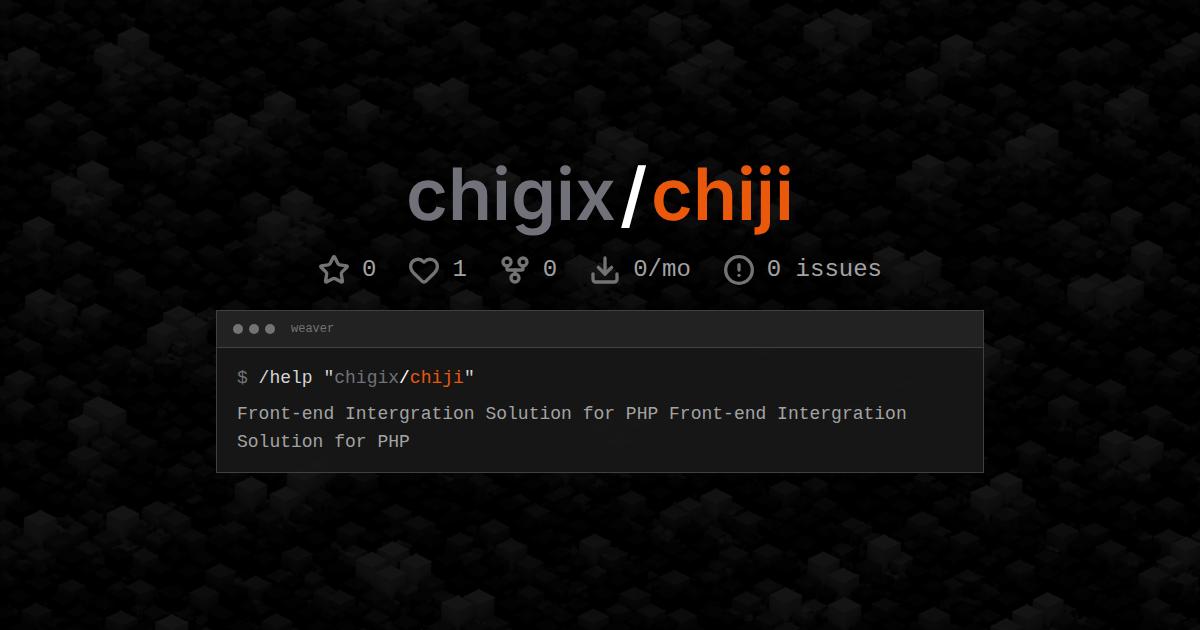 chigix/chiji