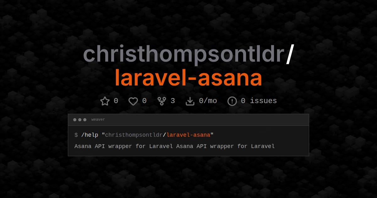 christhompsontldr/laravel-asana