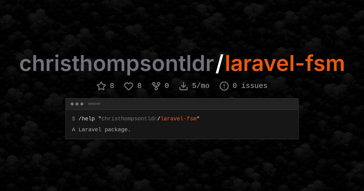 christhompsontldr/laravel-fsm