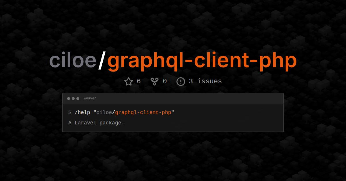 ciloe/graphql-client-php