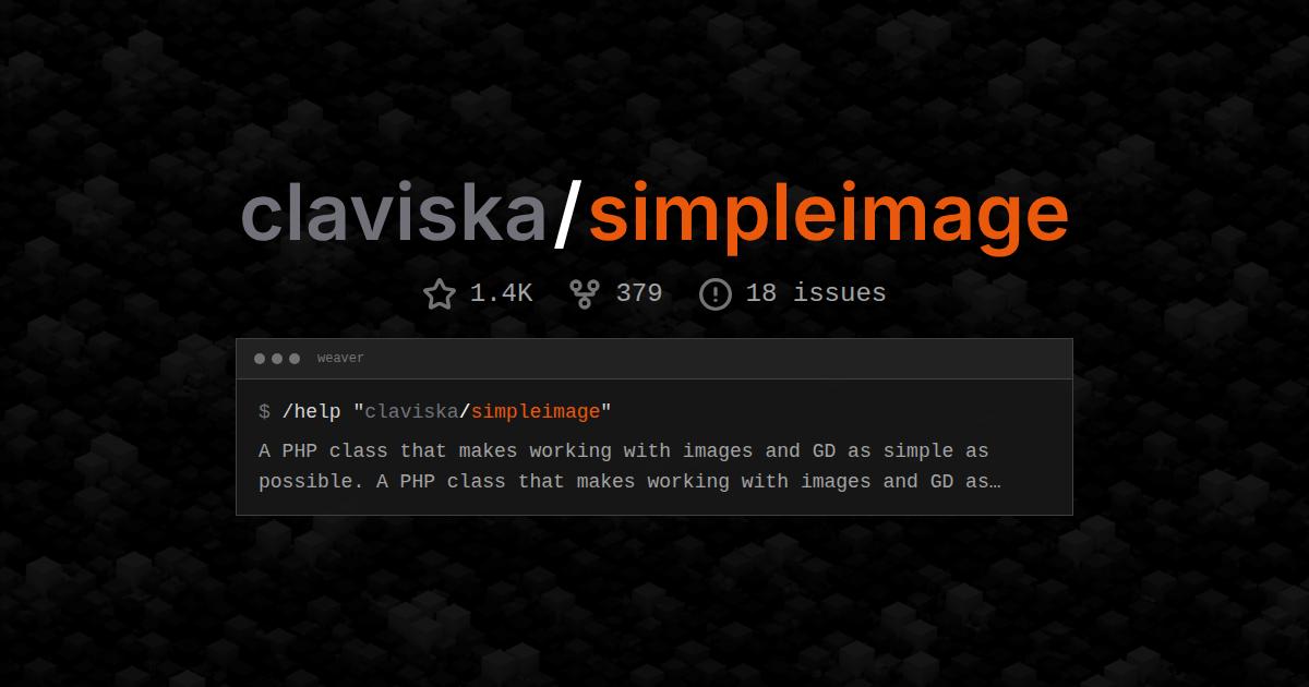 claviska/simpleimage