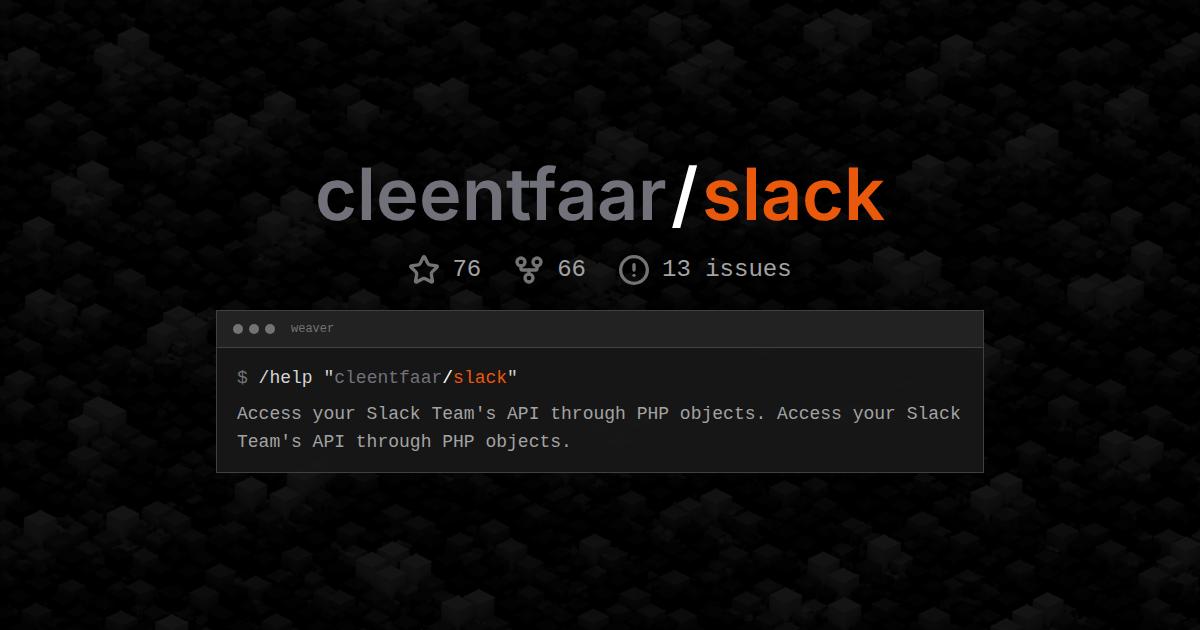 cleentfaar/slack