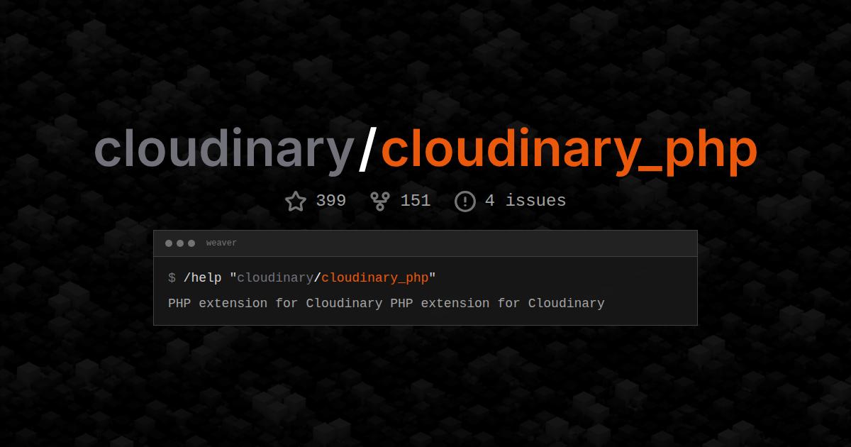 cloudinary/cloudinary_php