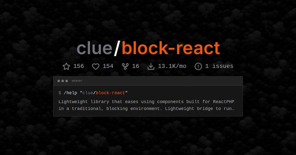 clue/block-react