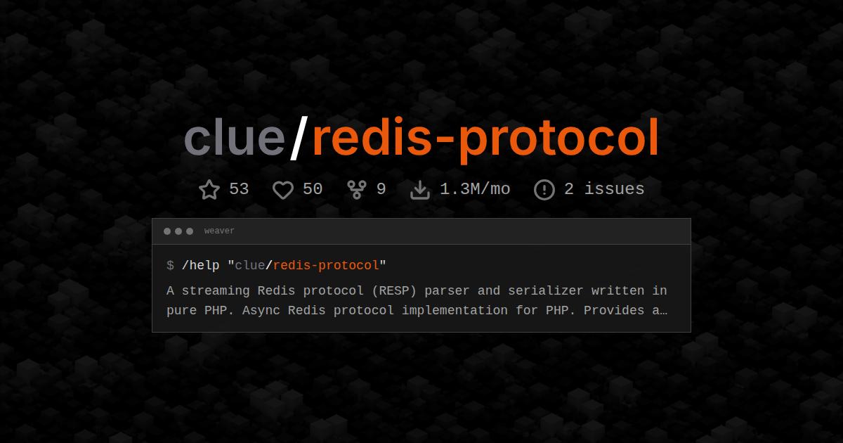 clue/redis-protocol