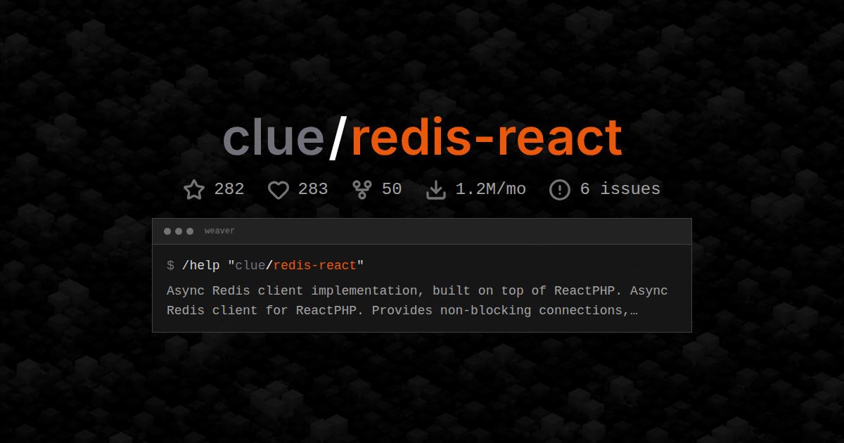 clue/redis-react