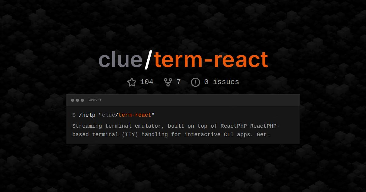 clue/term-react