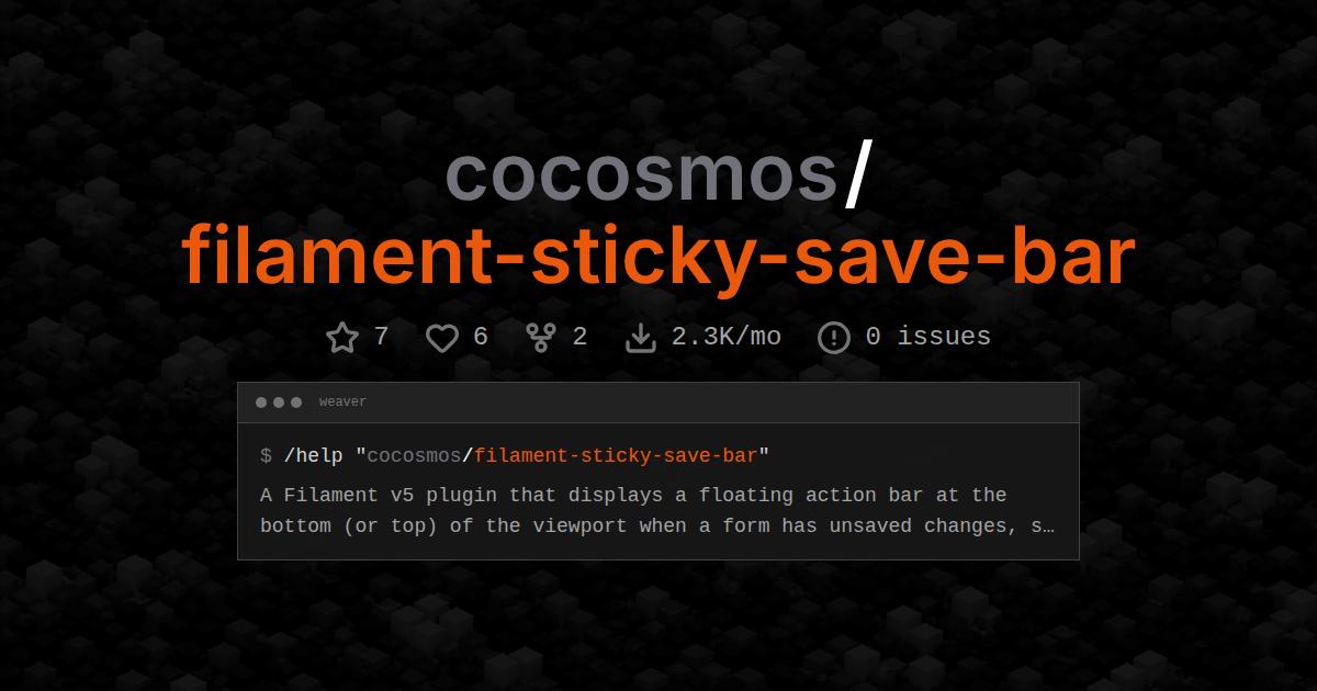 cocosmos/filament-sticky-save-bar