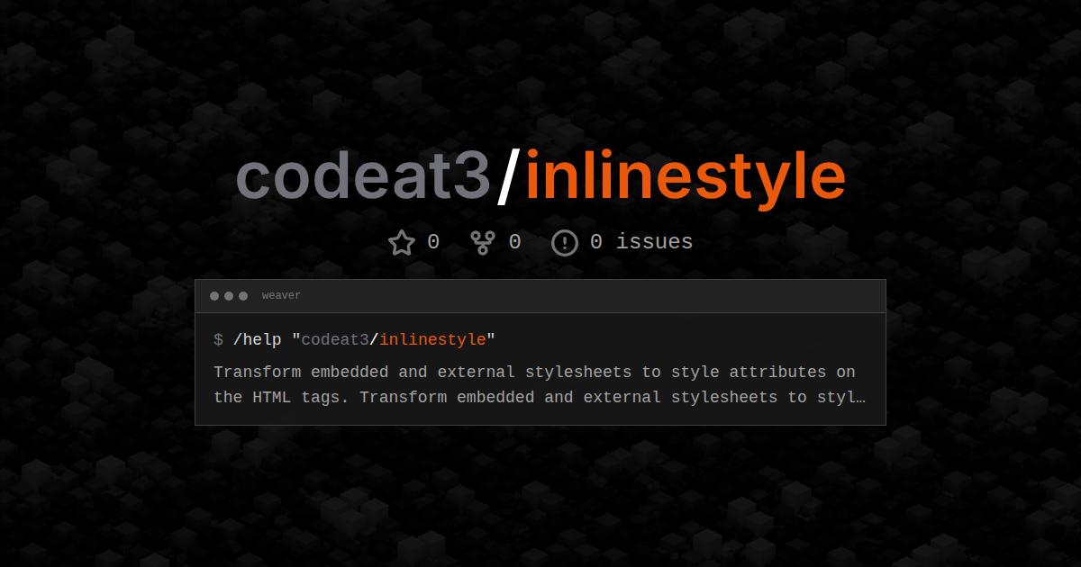 codeat3/inlinestyle