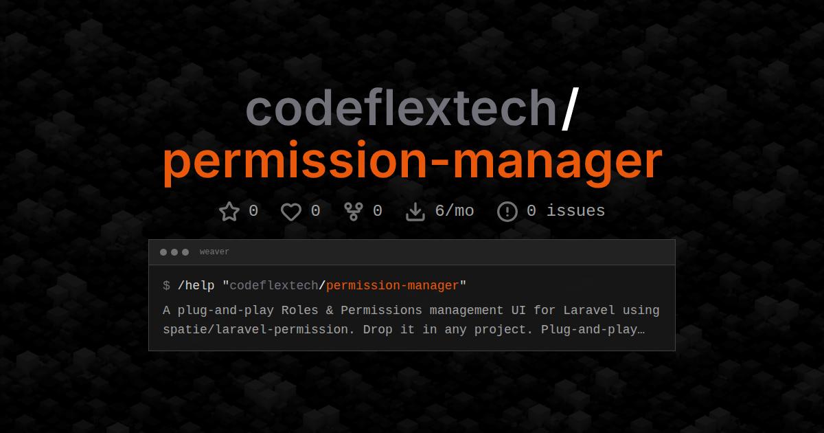 codeflextech/permission-manager