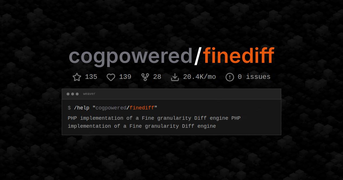 cogpowered/finediff
