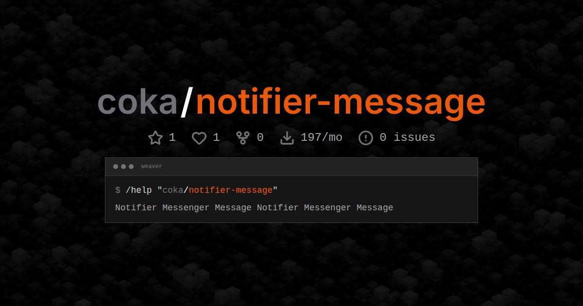 coka/notifier-message