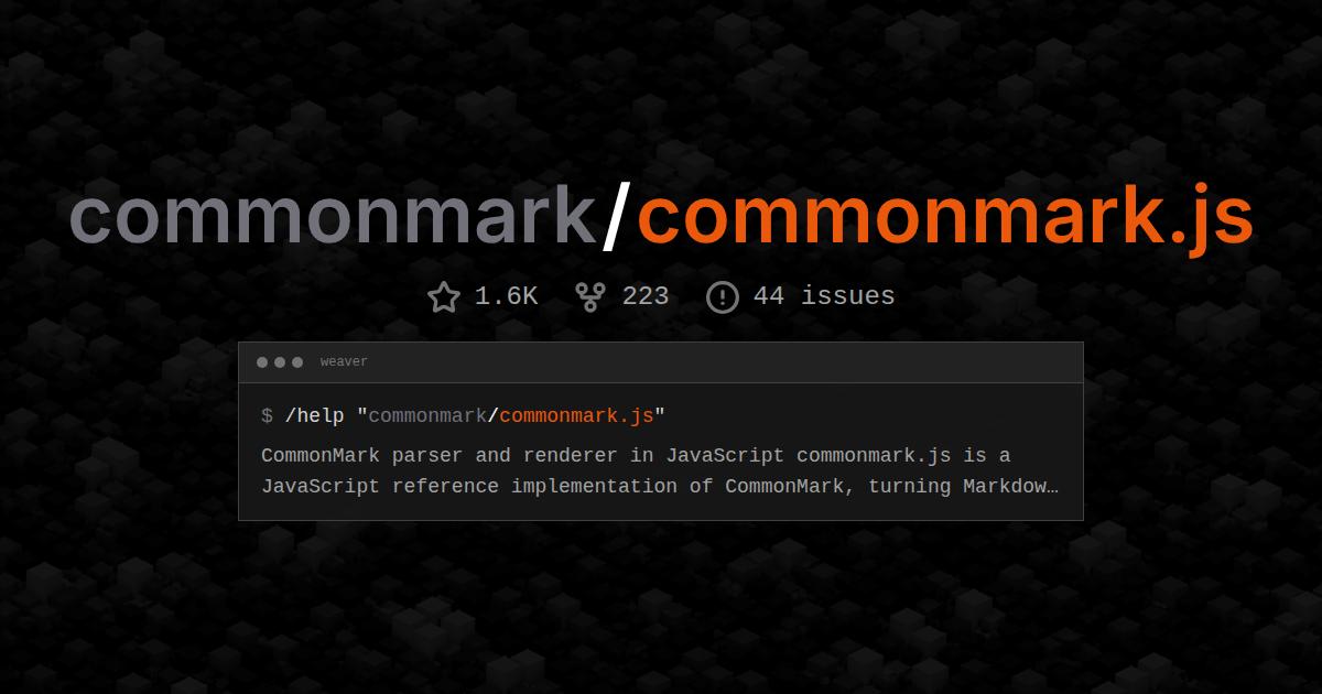 commonmark/commonmark.js