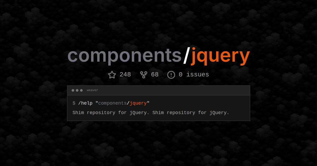 components/jquery