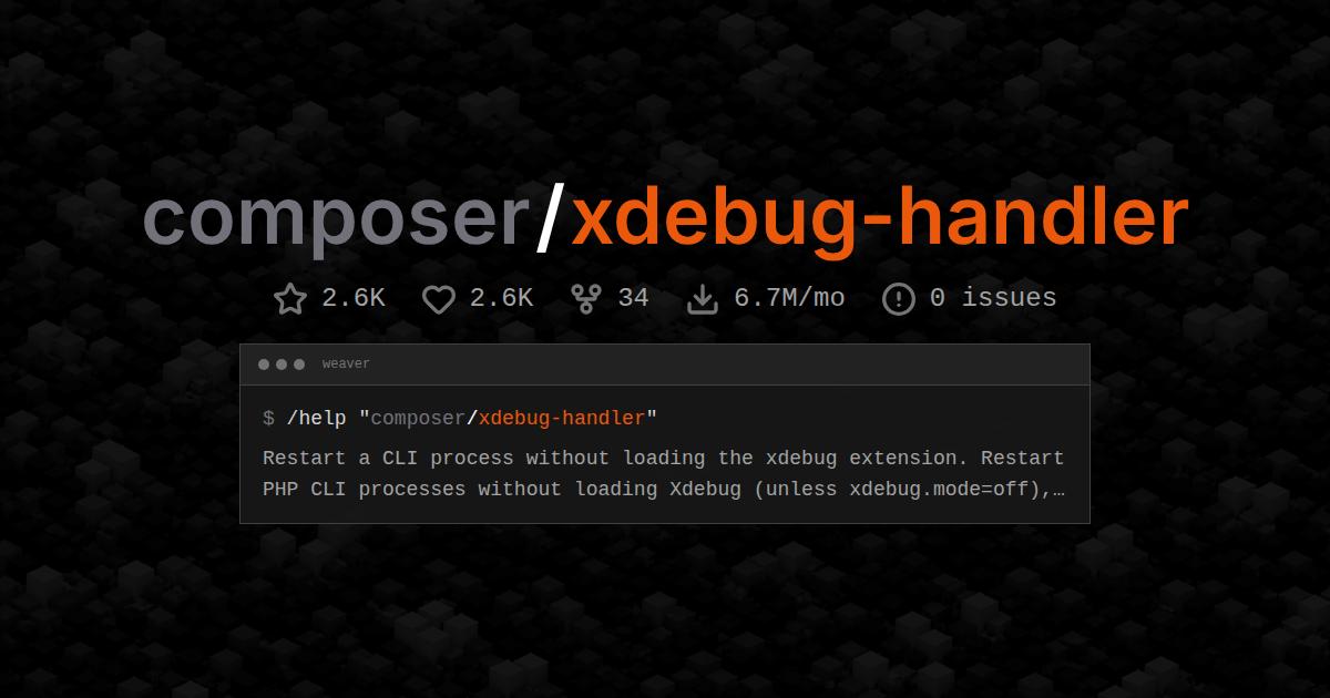 composer/xdebug-handler