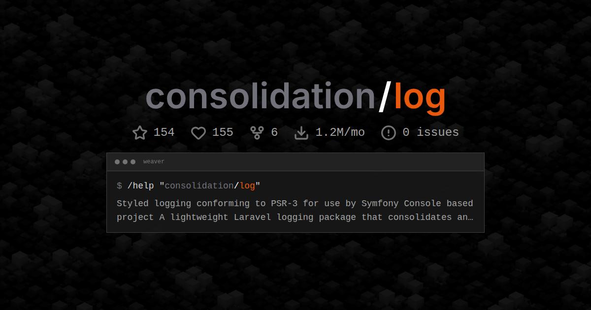consolidation/log