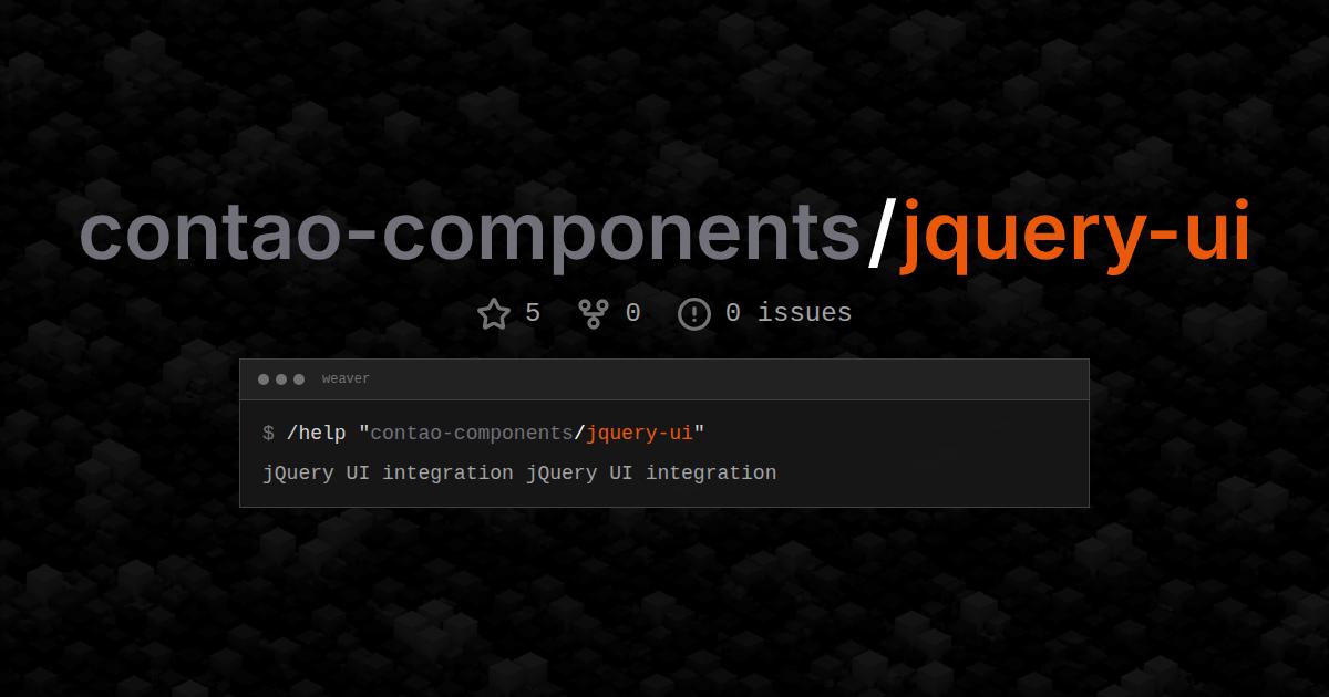 contao-components/jquery-ui