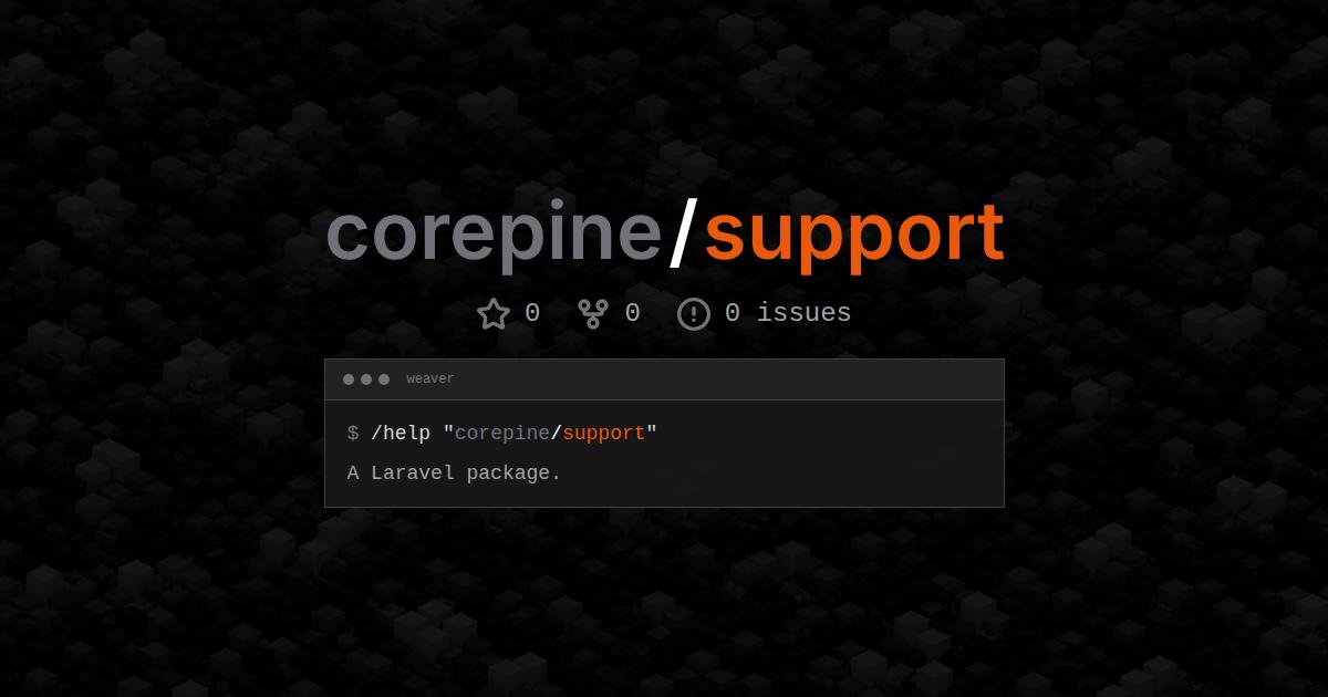 corepine/support