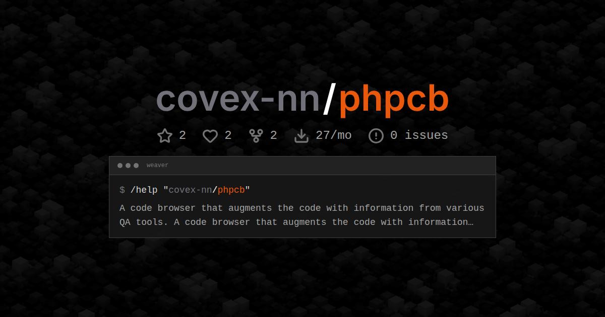 covex-nn/phpcb