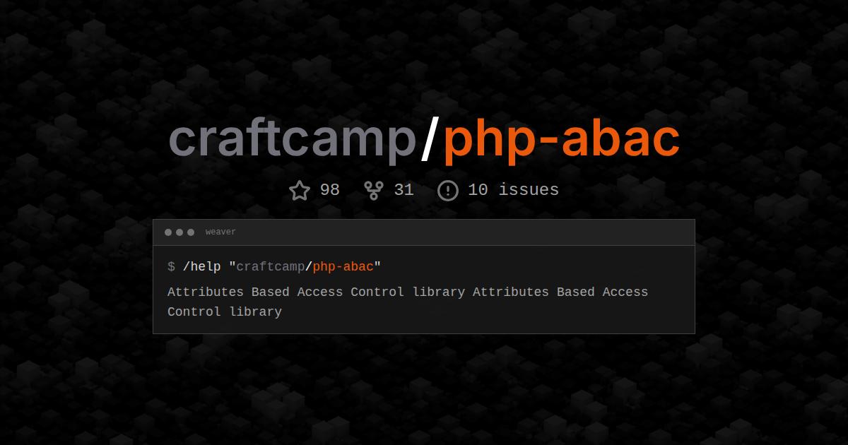 craftcamp/php-abac