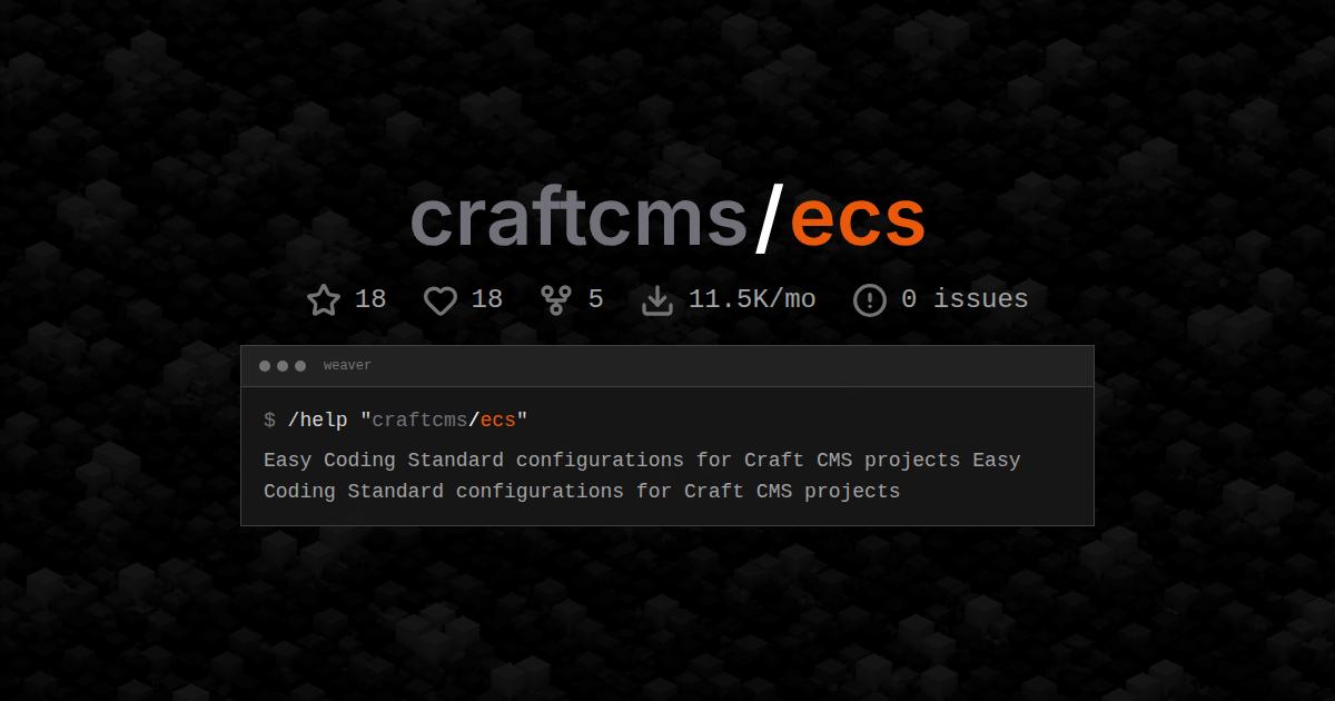 craftcms/ecs