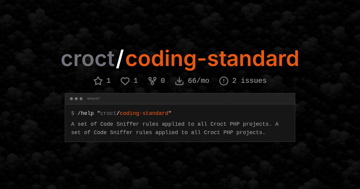 croct/coding-standard