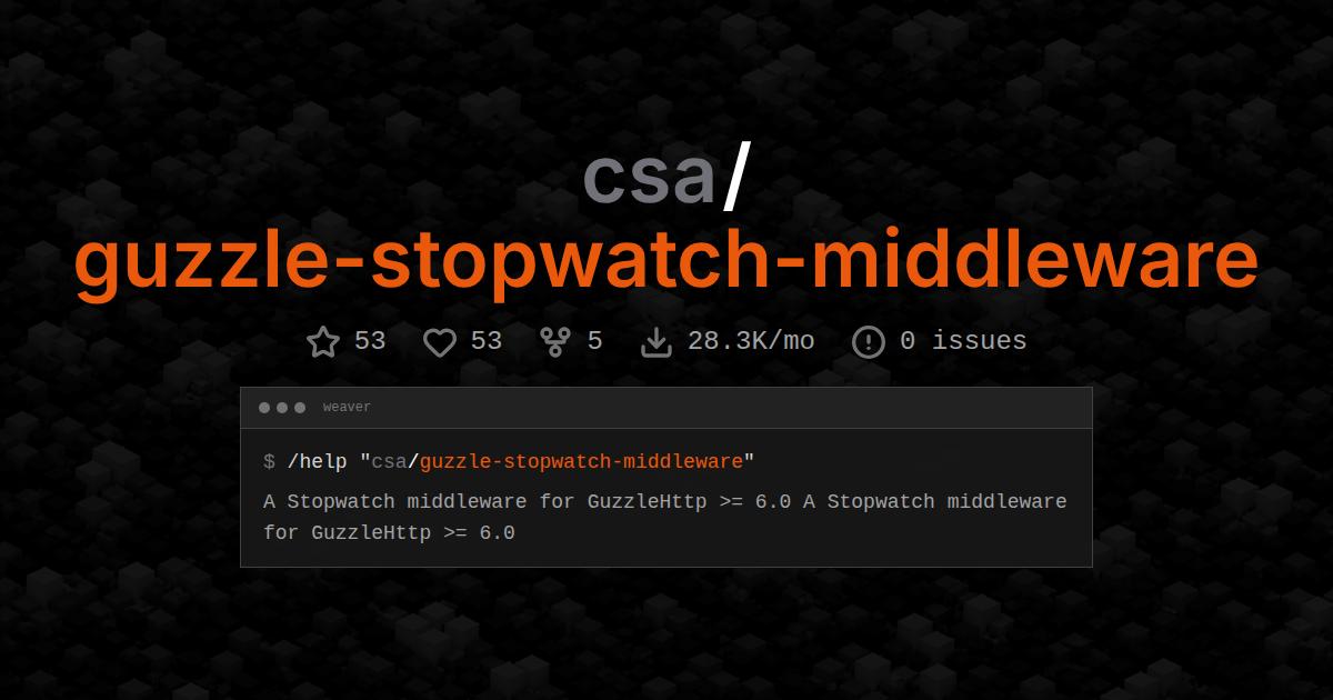 csa/guzzle-stopwatch-middleware