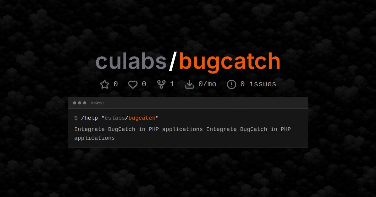 culabs/bugcatch