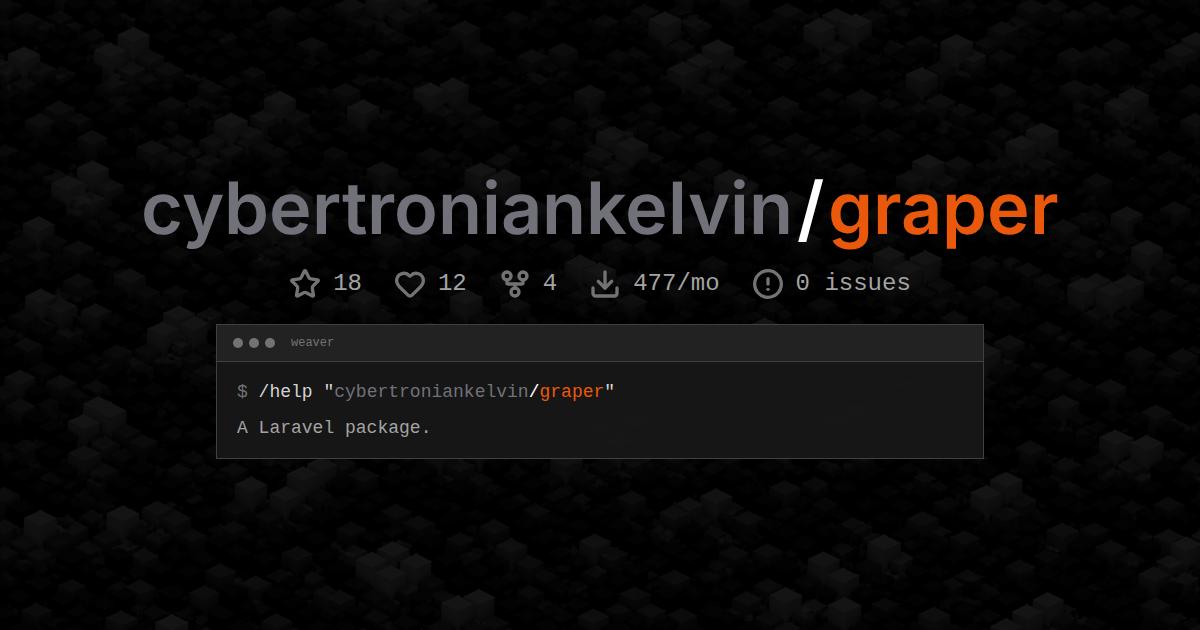cybertroniankelvin/graper