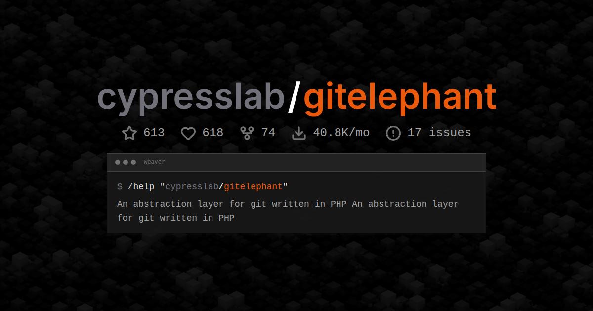 cypresslab/gitelephant