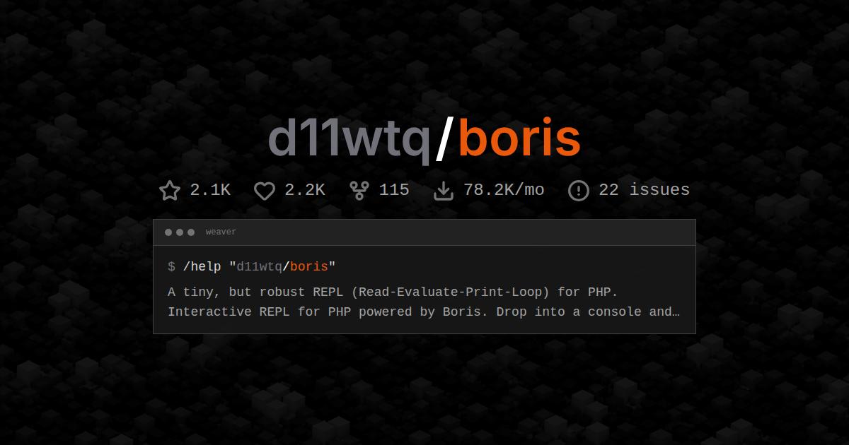 d11wtq/boris