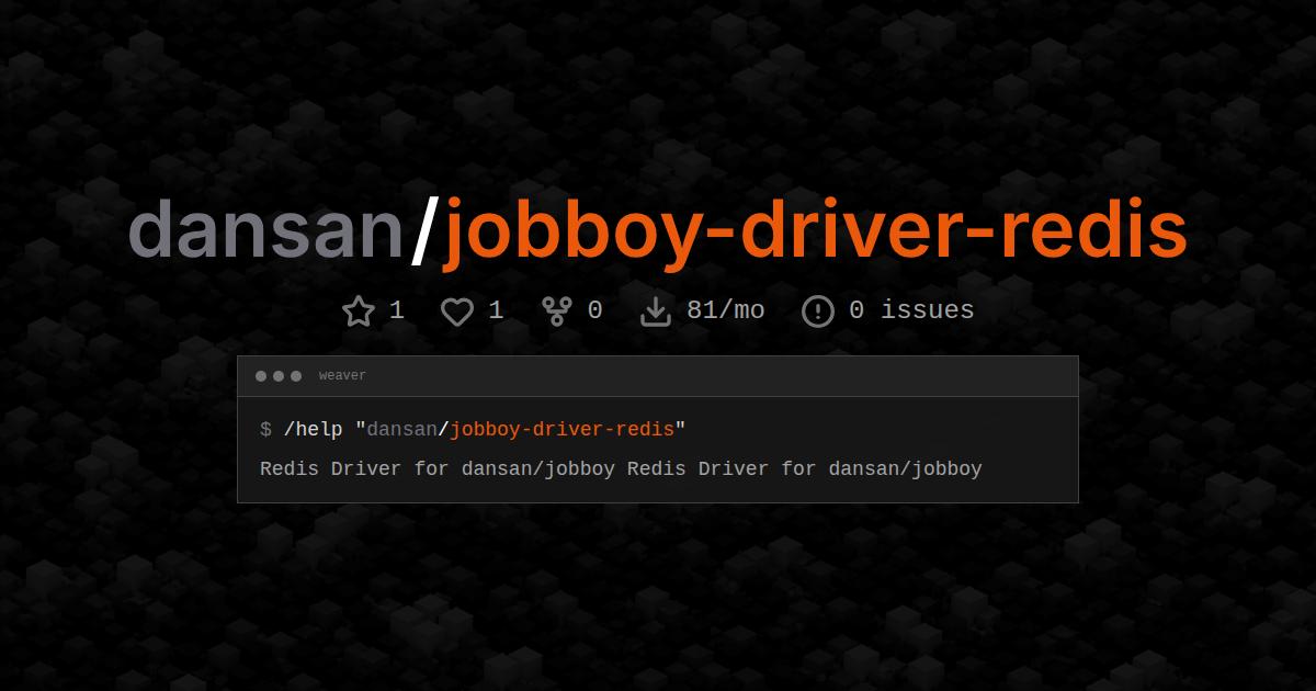 dansan/jobboy-driver-redis