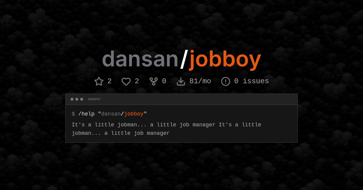 dansan/jobboy