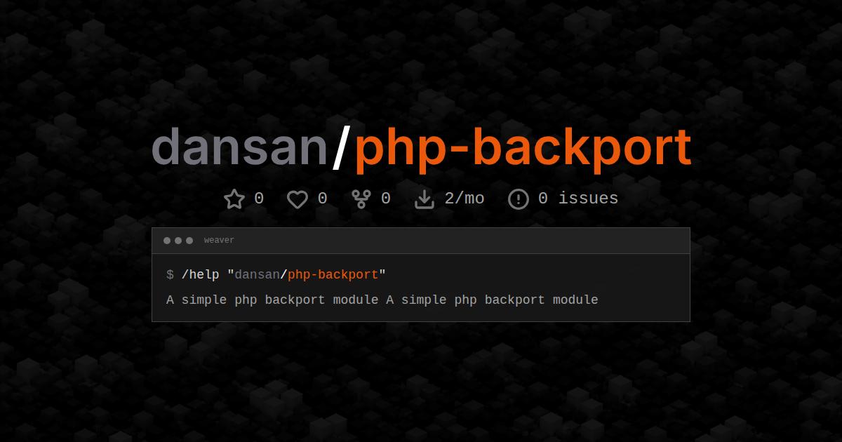 dansan/php-backport