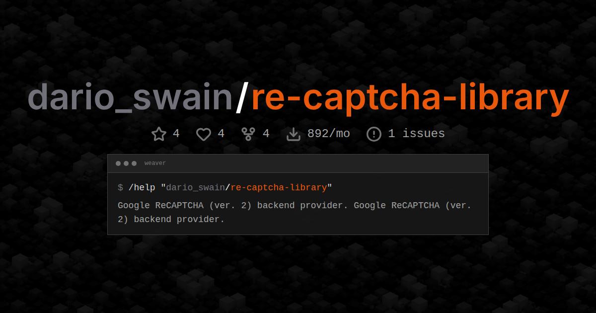dario_swain/re-captcha-library