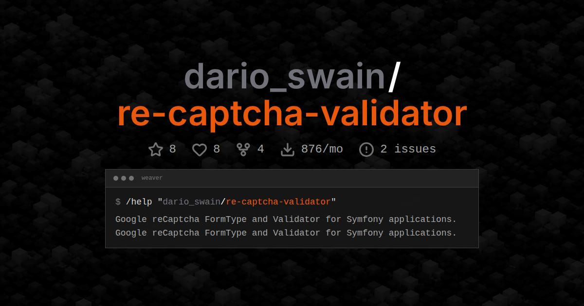 dario_swain/re-captcha-validator