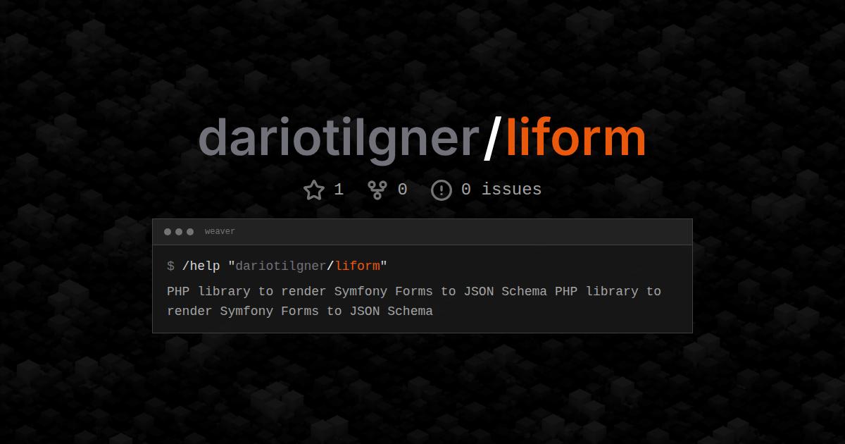dariotilgner/liform