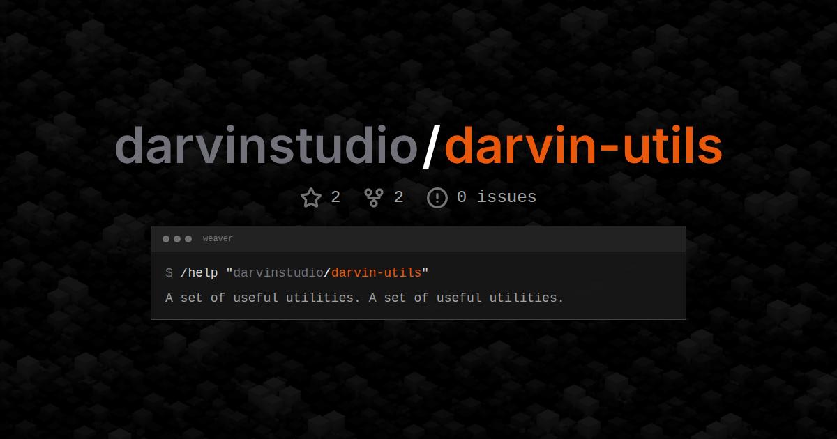 darvinstudio/darvin-utils