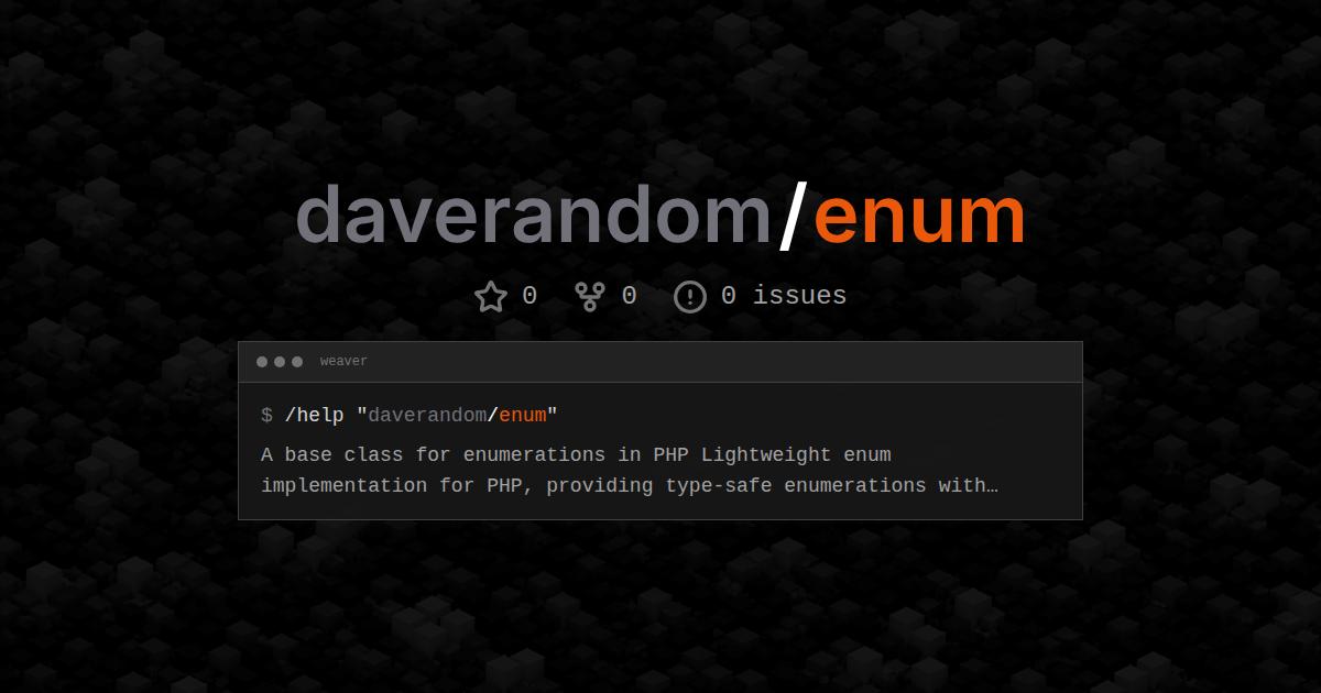 daverandom/enum
