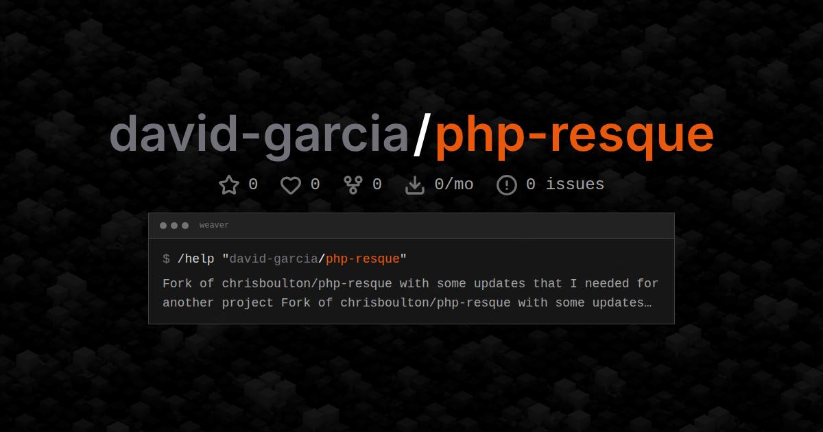 david-garcia/php-resque