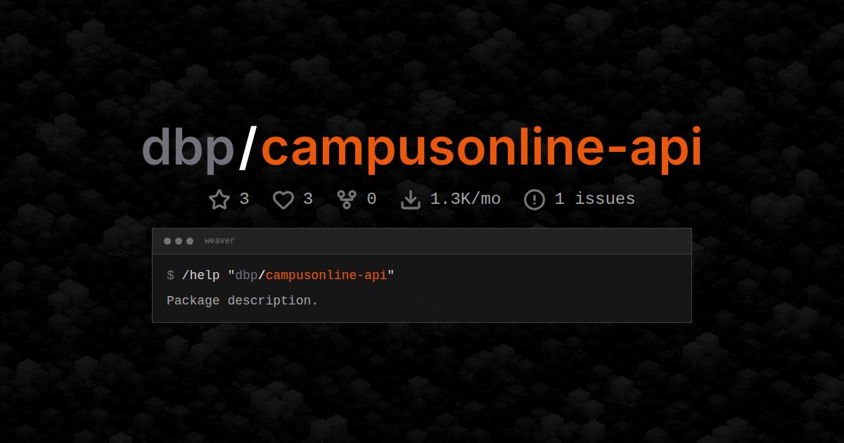 dbp/campusonline-api